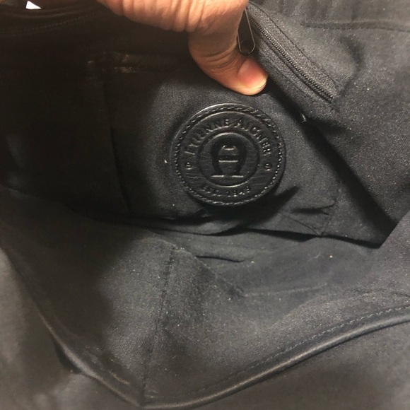 Etienne Aligner leather bag with sliver hardware - Picture 8 of 8